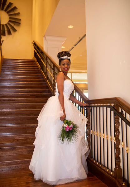 Kera - Vintage White Gown