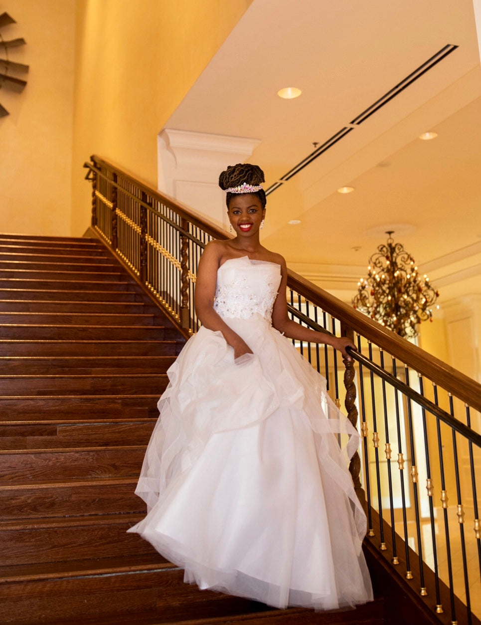Kera - Vintage White Gown