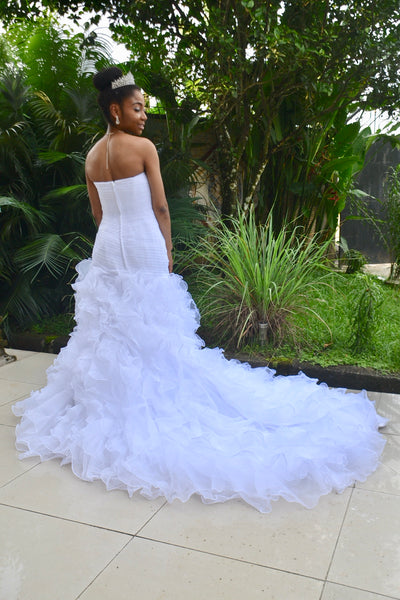 Diva Tracy - Ruffle Wedding Dress