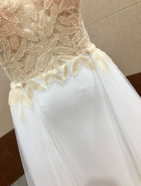 Gracious - Detachable Overskirt Bridal Gown